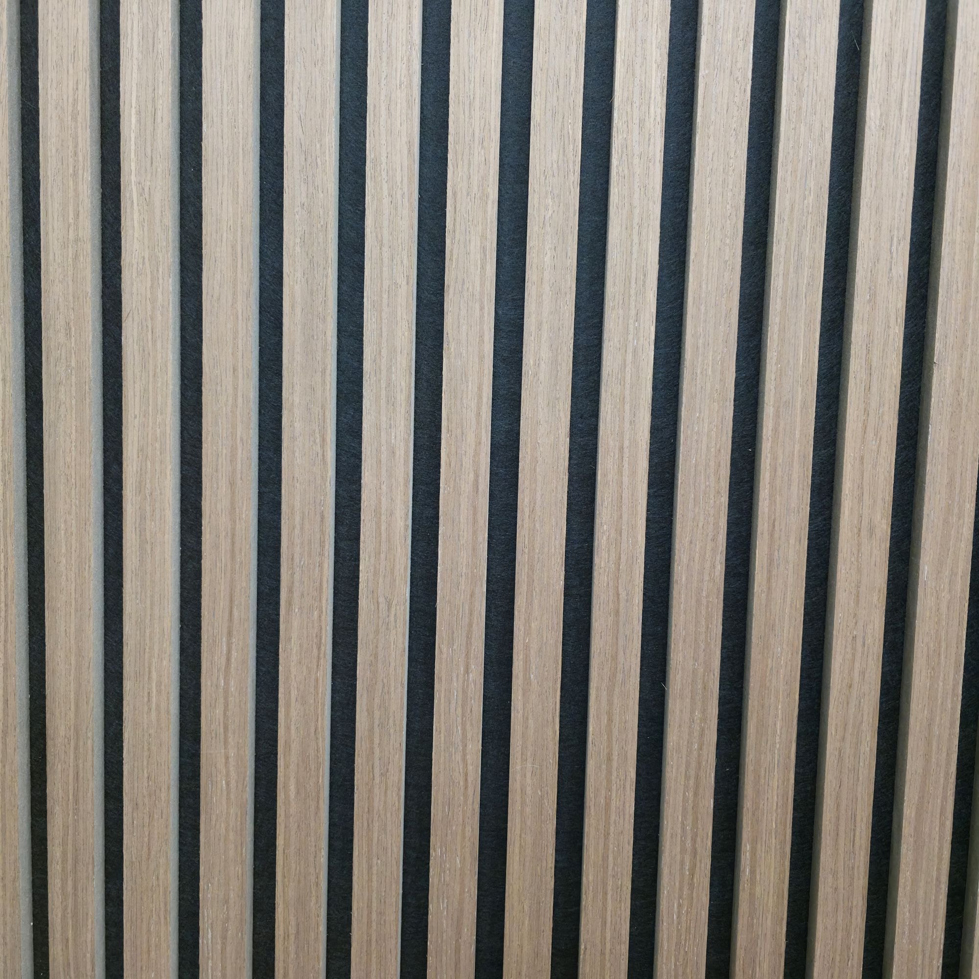 4er-Pack quadratische Akustik-Wandpaneele aus Holz, 600 mm x 600 mm, mit 1x Gratis-Kleber