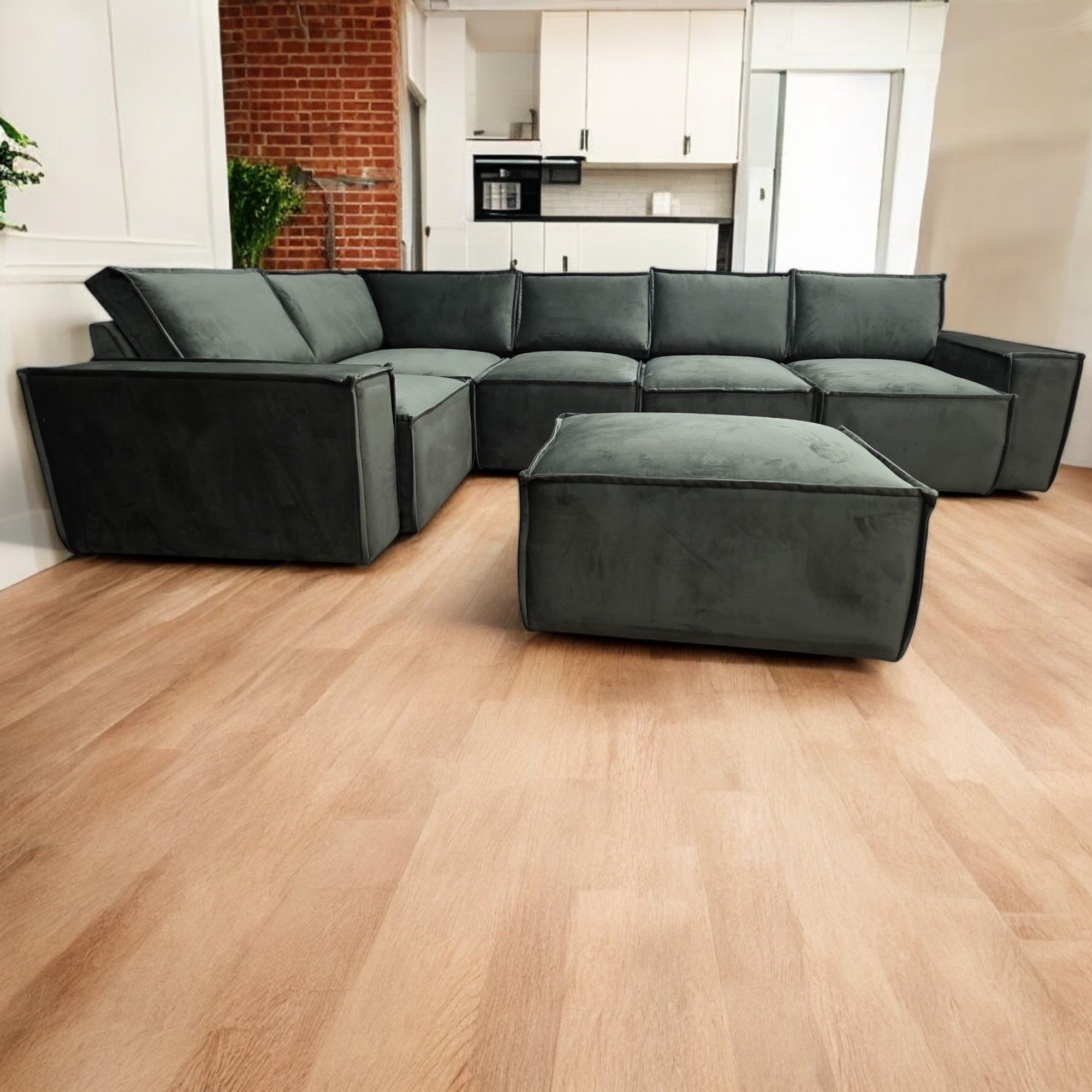 Die Luxus-Modulsofa-Serie Evan Premium