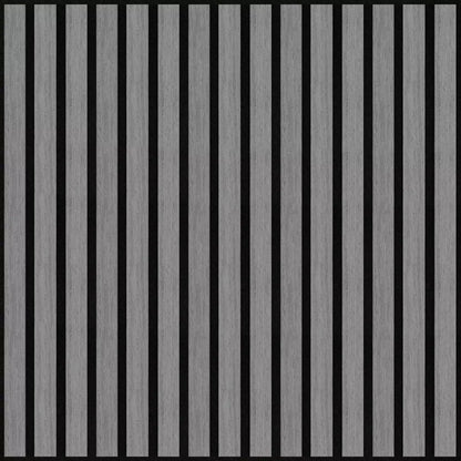 4er-Pack quadratische Akustik-Wandpaneele aus Holz, 600 mm x 600 mm, mit 1x Gratis-Kleber