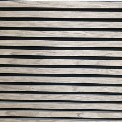 4er-Pack quadratische Akustik-Wandpaneele aus Holz, 600 mm x 600 mm, mit 1x Gratis-Kleber