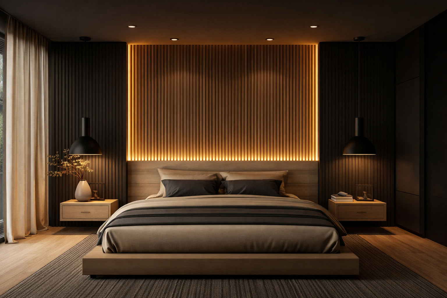 Flexibles Akustikpaneel – 270 × 110 cm