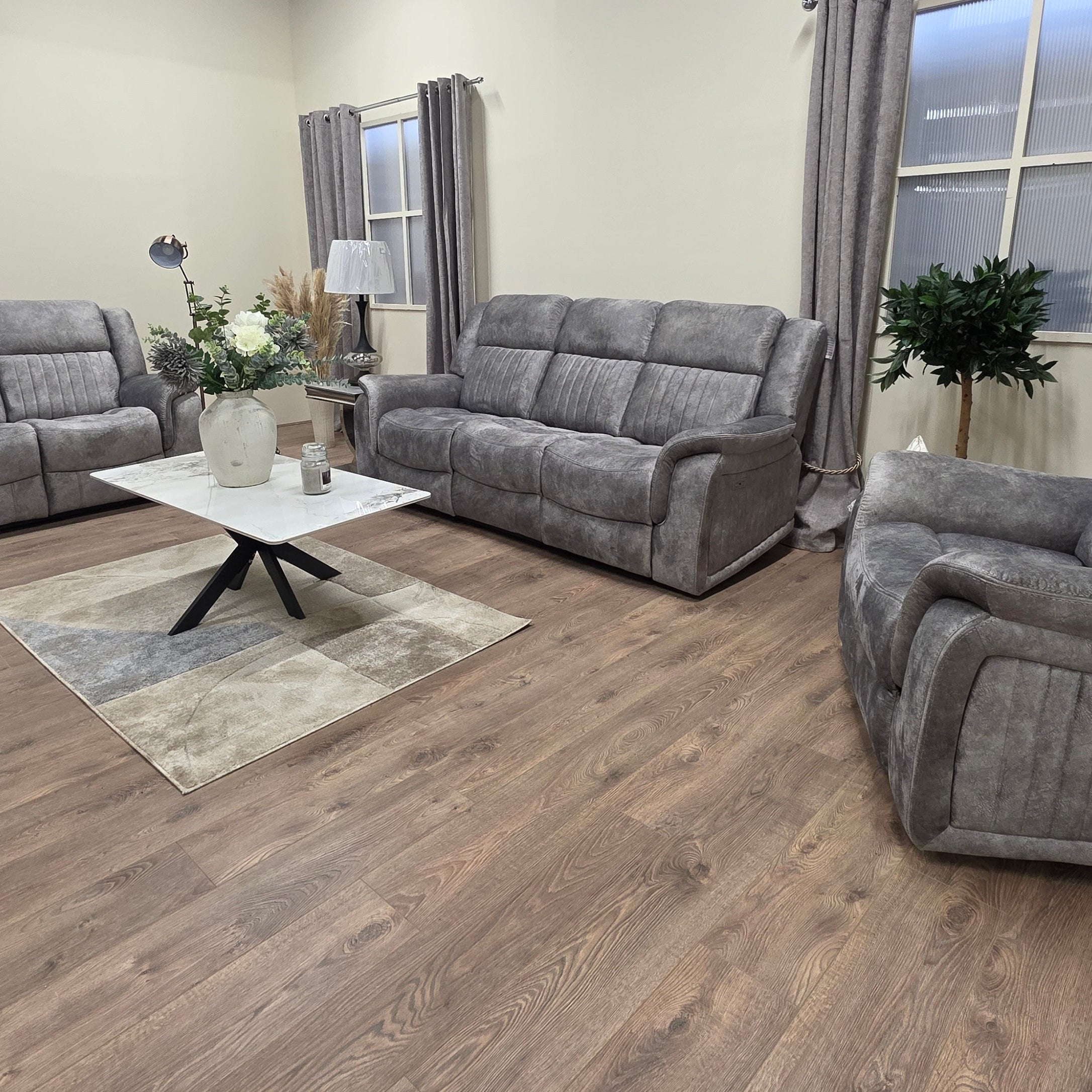 Washington Electric 3-2-1 Relaxsofa-Set