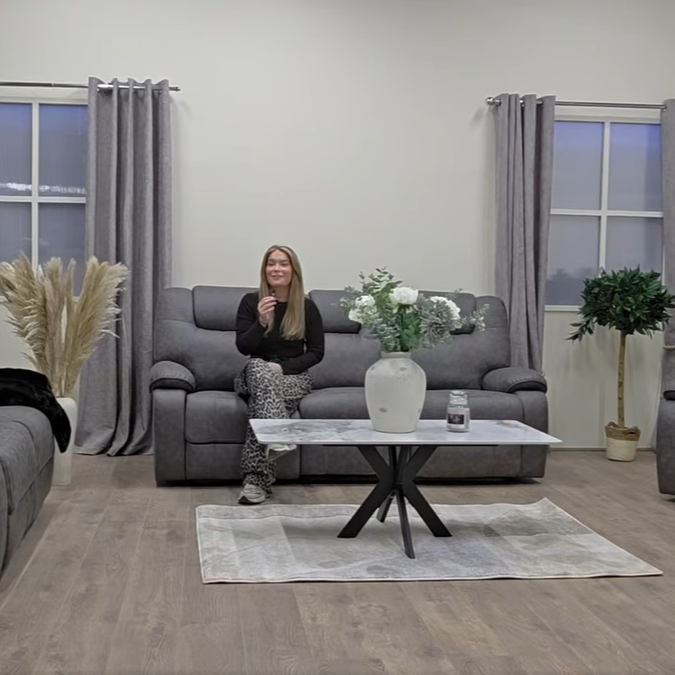 Das Albly 3+2+1 Relaxsofa-Set